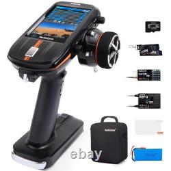 8CH 2.4G RC Transmitter with Touch Screen & Long Range for Crawler Drifting Cars