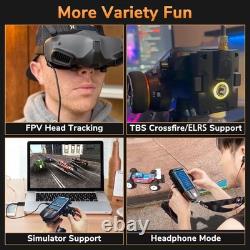 8CH 2.4G RC Transmitter with Touch Screen & Long Range for Crawler Drifting Cars