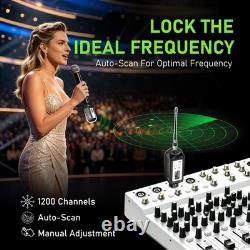 ACEMIC UHF Wireless XLR Plug-on Transmitter & Receiver System, Wired-to-Wireless