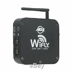 ADJ WiFLY EXR Battery Powered Wireless DMX Transmitter/Receiver Open Box Used