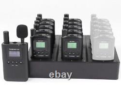 AGJ Wireless Tour Guide System 1 Transmitter 10 Receivers 1 Charger