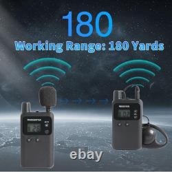 AGJ Wireless Tour Guide System 1 Transmitter 15 Receivers With Charger
