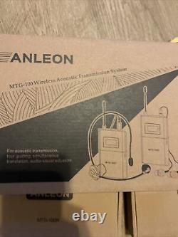ANLEON MTG-100 Wireless Acoustic Transmission System f/ Tour Guide 1 Trans 5 Rec