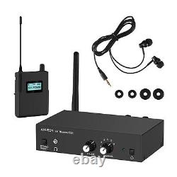 ANLEON S2 UHF Stereo Wireless Monitor System In-ear System 1 Transmitter 1 Recei