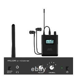 ANLEON S2 UHF Stereo Wireless Monitor System In-ear System 1 Transmitter 1 Recei