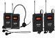 Anleon Wireless Acoustic Transmission Microphone System 1 Transmitter 3 Receiver