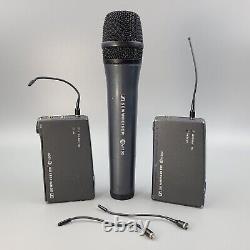 AS IS Sennheiser ew100 SKM 100 Microphone Transmitter Receiver ew500 SK500 EK500