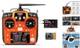 At10ii 12 Channels Rc Transmitter And Receiver R12ds 2.4ghz Radio Orange