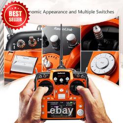 AT10II 12CH RC Transmitter Receiver R12DS 2.4Ghz Radio Remote US