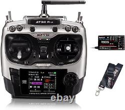 AT9S Pro 10/12 Channels Radio Transmitter and Receiver R9DS, Long Range