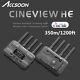 Accsoon Cineview He 350m/1200ft 2.4ghz+5ghz Wireless Video Transmitter Receiver