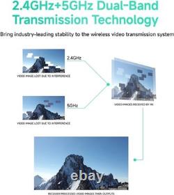 Accsoon WIT04-HE Dual-Band HDMI Wireless Video Transmitter/Receiver, CineView HE