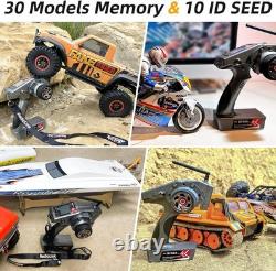 Advanced 2.4GHz RC6GS V3 Transmitter & Receiver Real-Time Telemetry Included