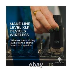 AirSync Multifunctional UHF Wireless XLR Transmitter and Receiver, Wireless