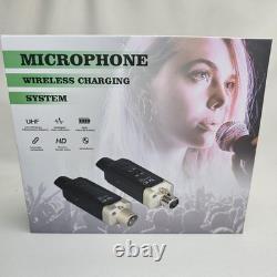 AirSync Wireless XLR Transmitter & Receiver UHF Wireless Microphone System 150ft