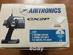 AirTronics Caliber CX2P 2 Channel FM Micro Radio Transmitter Racing