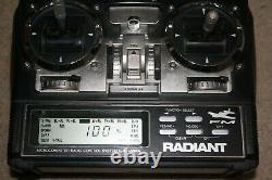 Airtronics Sanwa 2.4GHz Radiant 6P computer radio RC transmitter & receiver