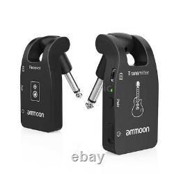 Ammoon 2.4G Wireless Rechargeable Electric Guitar Transmitter Receiver