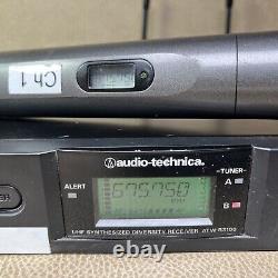 Audio-Technica ATW-R3100D UHF Receiver With ATW-T341B Transmitter 655-680MHz