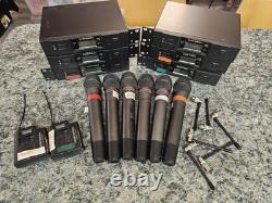 Audio Technica ATW-T341bC Wireless Microphone Transmitter Receiver Lot UNTESTED