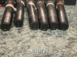 Audio Technica ATW-T341bC Wireless Microphone Transmitter Receiver Lot UNTESTED