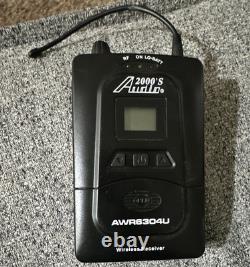 Audio2000'S AWX6304U Wireless Transmitter & AWR6304U Receiver Complete System