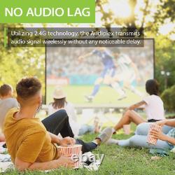 Audiplex Wireless Multiple Audio Transmitter & Receiver Set, Long Range Low La