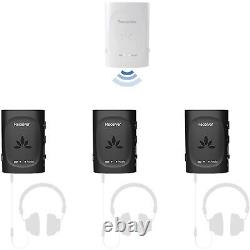 Avantree Audiplex Wireless Transmitter & Receiver Set of 3 Scalable to 100 f