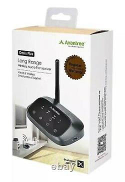 Avantree Oasis Plus Certified aptX HD Bluetooth 5.0 Transmitter Receiver for TV