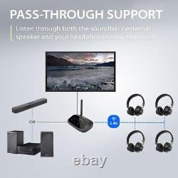 Avantree Shift Wireless TV headphones family pack, ideal for 2 & more TVs New