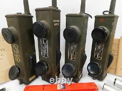 BC-611 WWII US Military Radio Transmitter Receiver Lot + Manuals + MS-85 Antenna