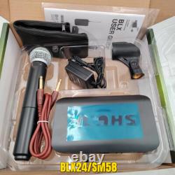 BLX24/SM58 Wireless System with SM58 Handheld Vocal Microphone