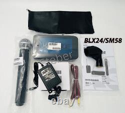 BLX24/SM58 Wireless System with SM58 Handheld Vocal Microphone US Shipping