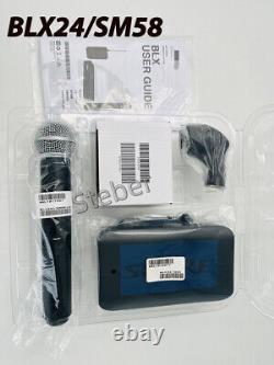 BLX24/SM58 Wireless System with SM58 Handheld Vocal Microphone US Shipping