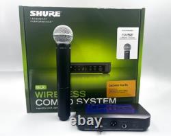 BLX24/SM58 Wireless System with SM58 Handheld Vocal Microphone withbox New