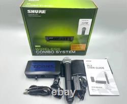 BLX24/SM58 Wireless System with SM58 Handheld Vocal Microphone withbox New