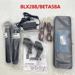 BLX288 / BETA58A Handheld Wireless Microphone System Come with 2 Microphone US