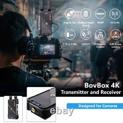 BOVBOX WL-082 400m 5GHz/2.4GHz Wireless Video Transmission Transmitter Receiver