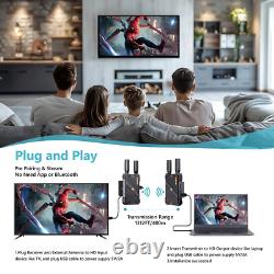 BOVBOX WL-082 400m 5GHz/2.4GHz Wireless Video Transmission Transmitter Receiver