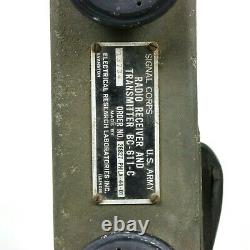 Bc-611-c Scr-536 Hand Held Radio Receiver Transmitter Walkie Talkie 1944 D-day