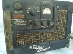 Bendix Aviation Radio Marker TA-18BB Transmitter Receiver RDR-1 1953 360 Crystal