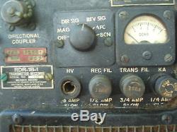 Bendix Aviation Radio Marker TA-18BB Transmitter Receiver RDR-1 1953 360 Crystal