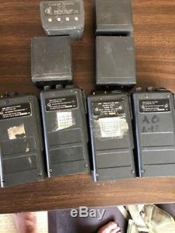 Bendix Prc 127 Rt/1594 2way Receiver Transmitter Radio King Ham Lot Of 4