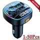 Bluetooth 5.0 Car Wireless Fm Transmitter Adapter Usb Pd Charger Aux Hands Lot