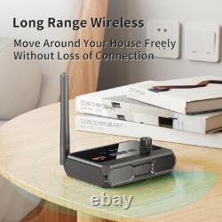 Bluetooth 5.3 Home Stereo Audio Receiver AUX Optical HD Music to RCA Adapter Lot