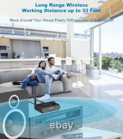 Bluetooth 5.3 Home Stereo Audio Receiver AUX Optical HD Music to RCA Adapter Lot