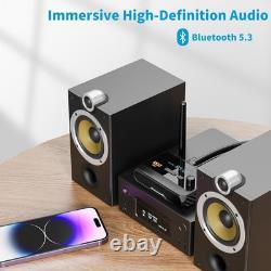 Bluetooth 5.3 Home Stereo Audio Receiver AUX Optical HD Music to RCA Adapter Lot