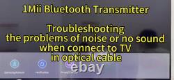 Bluetooth 5.3 Transmitter Receiver for Home Stereo TV HiFi Wireless Audio Adap