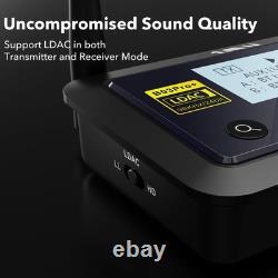 Bluetooth 5.3 Transmitter Receiver withLDAC for TV & Home Stereo 1Mii B03Pro+