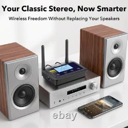 Bluetooth 5.3 Transmitter Receiver withLDAC for TV & Home Stereo 1Mii B03Pro+
